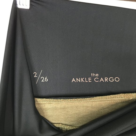 Liverpool Maternity Olive Denim Ankle Cargo Pants - Picture 5 of 9